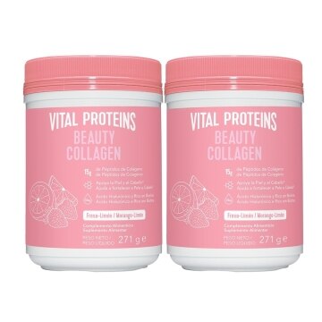  Pack Ahorro Beauty Collagen Fresa Limón 2x271g